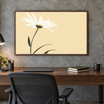 Flower Print CXII — Flower & Botanical Prints shown in a styled interior