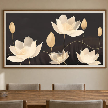 Flower Print CXVII — Flower & Botanical Prints shown in a styled interior