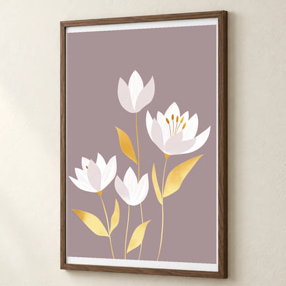 Flower Print CXVIII — Flower & Botanical Prints flower & botanical prints print by SaamCrafts