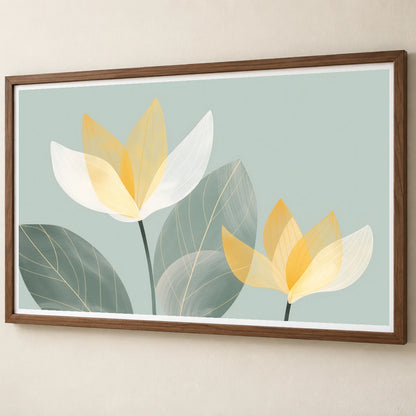 Flower Print CXIX — Flower & Botanical Prints flower & botanical prints print by SaamCrafts