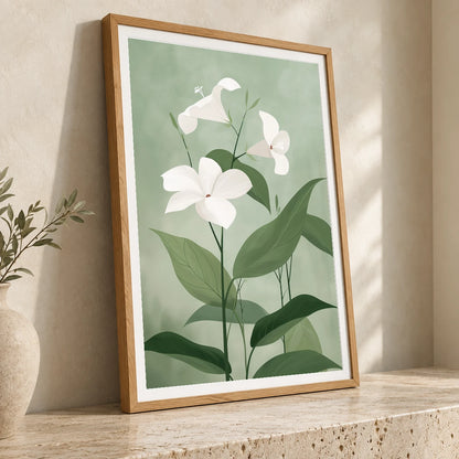 Flower Print CXX — Flower & Botanical Prints flower & botanical prints print by SaamCrafts
