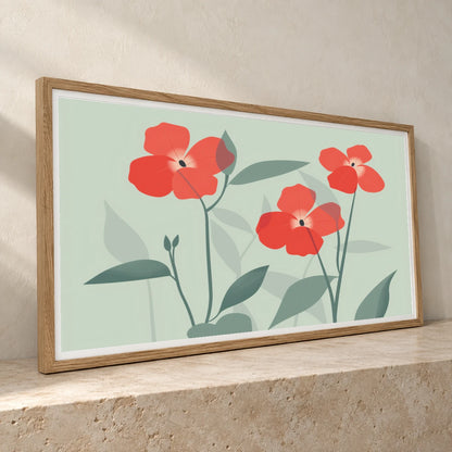 Flower Print CXXVI — Flower & Botanical Prints flower & botanical prints print by SaamCrafts