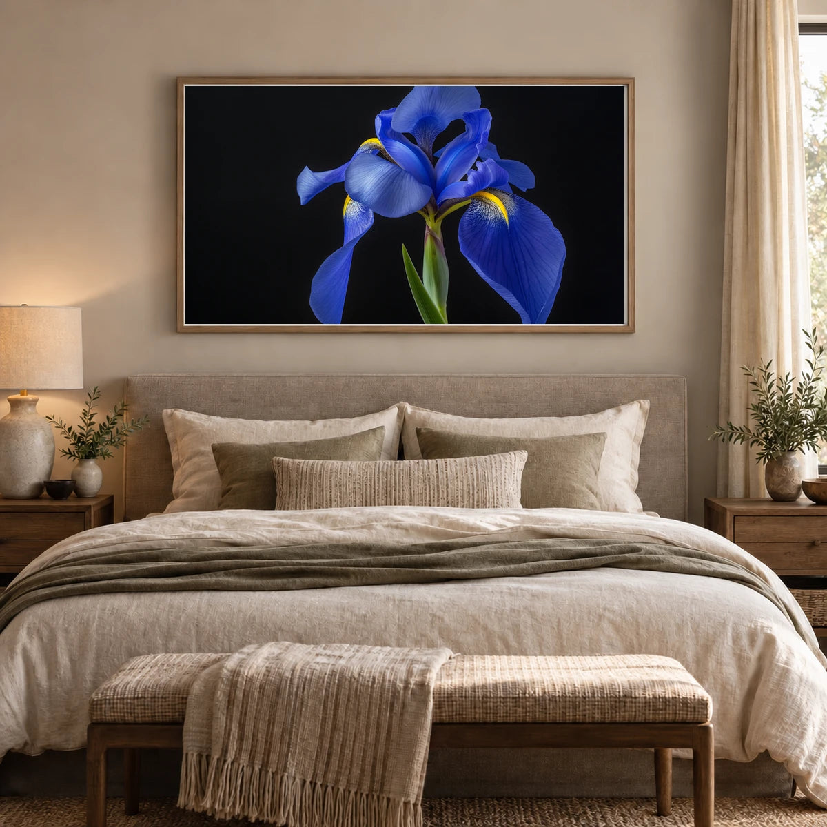 Flower Print CXXIX — Flower & Botanical Prints shown in a styled interior