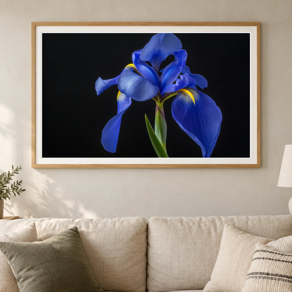 Flower Print CXXIX — Flower & Botanical Prints shown in a styled interior