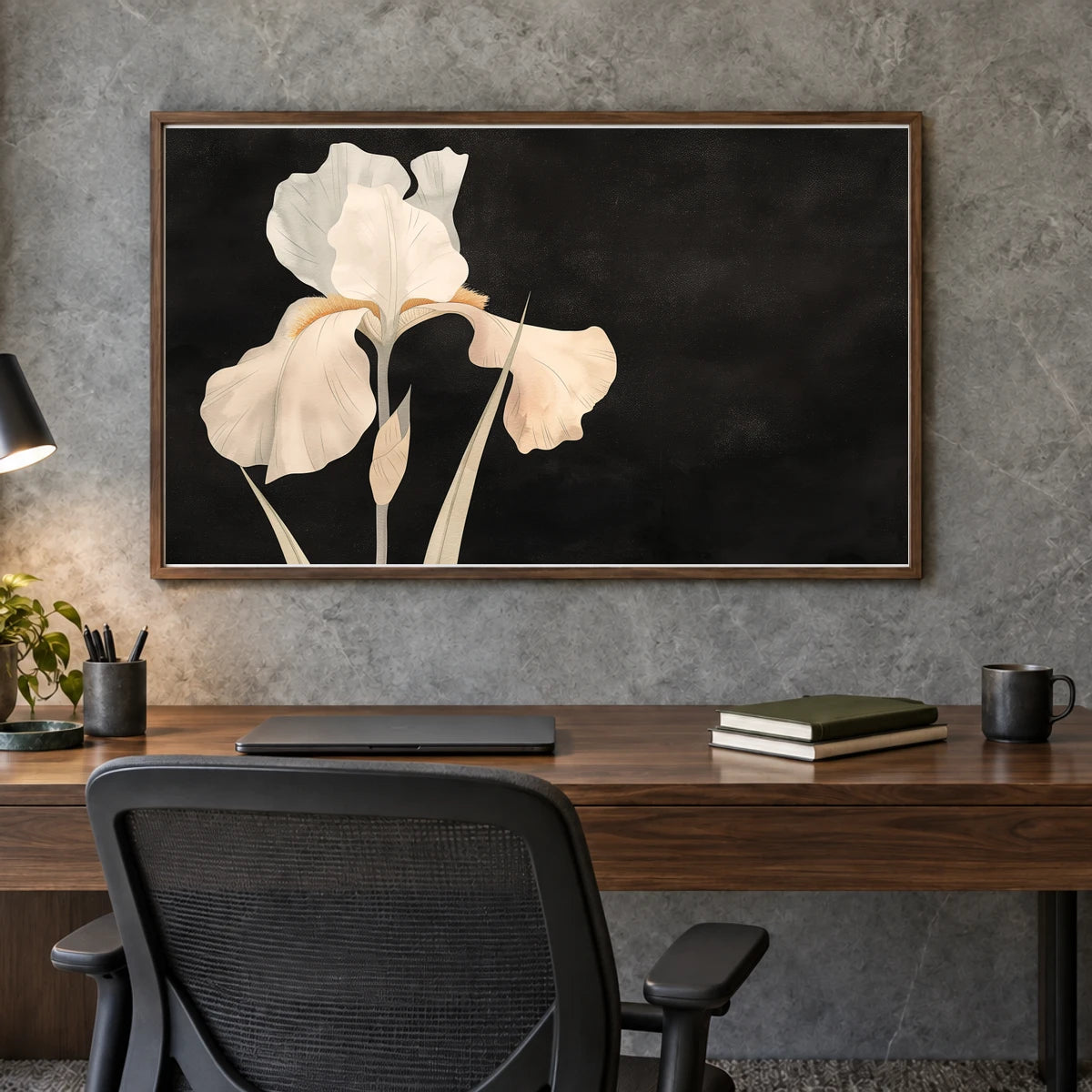 Flower Print CXXX — Flower & Botanical Prints shown in a styled interior