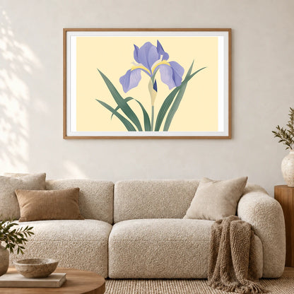 Flower Print CXXXIII — Flower & Botanical Prints shown in a styled interior