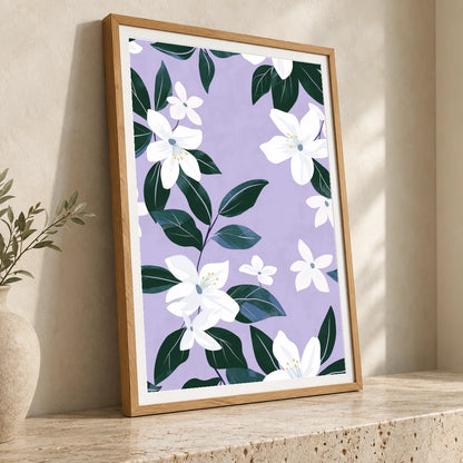Flower Print CXXXV — Flower & Botanical Prints flower & botanical prints print by SaamCrafts