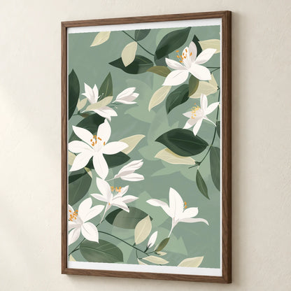 Flower Print CXXXVI — Flower & Botanical Prints flower & botanical prints print by SaamCrafts