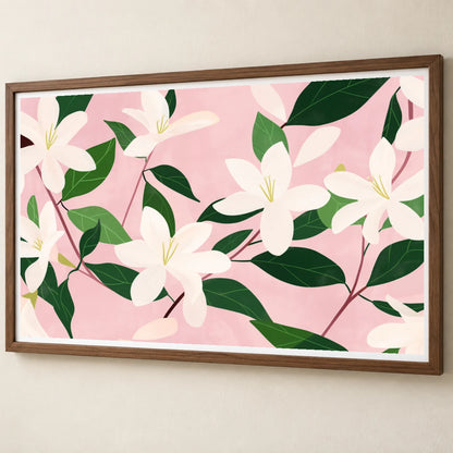 Flower Print CXXXVIII — Flower & Botanical Prints flower & botanical prints print by SaamCrafts