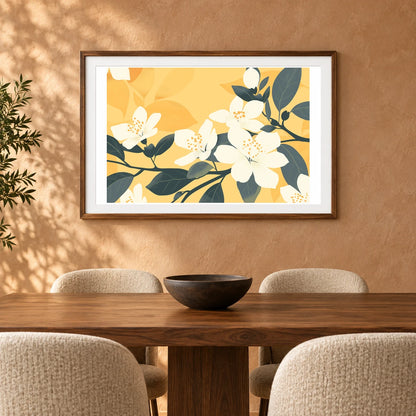 Flower Print CXXXIX — Flower & Botanical Prints shown in a styled interior