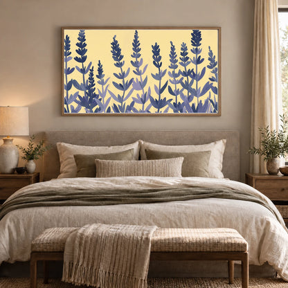 Flower Print CXLII — Flower & Botanical Prints shown in a styled interior