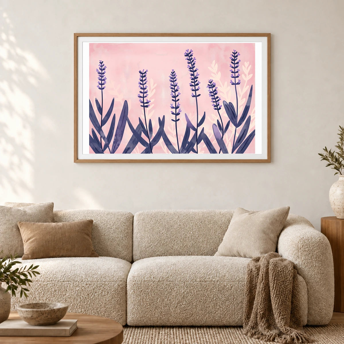 Flower Print CXLIII — Flower & Botanical Prints shown in a styled interior
