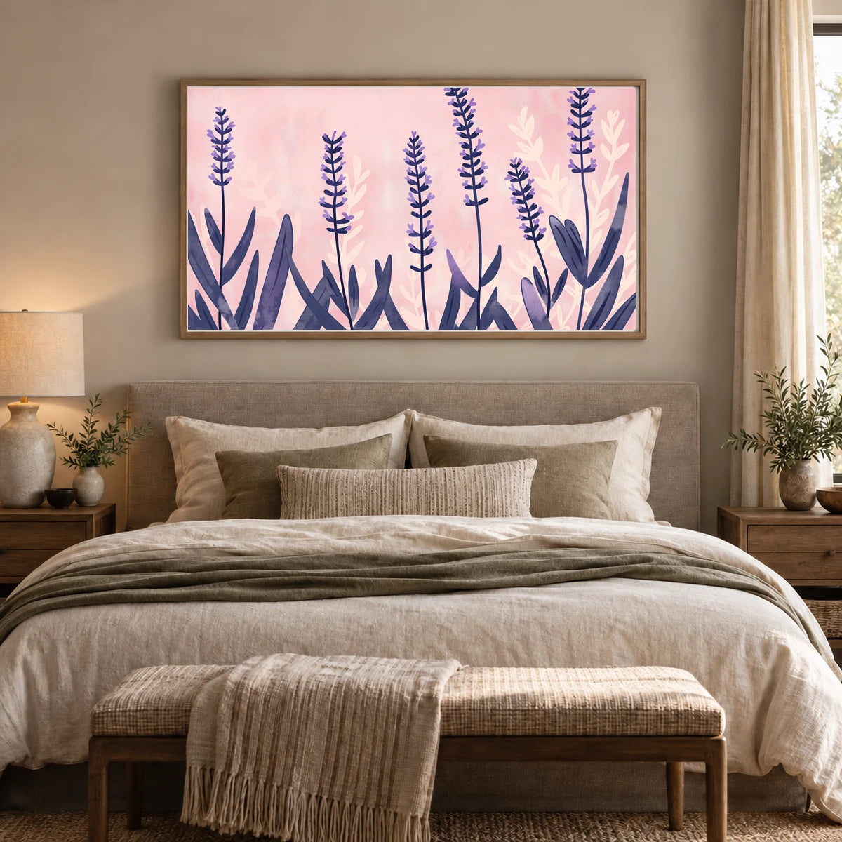 Flower Print CXLIII — Flower & Botanical Prints shown in a styled interior