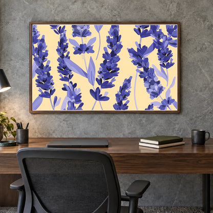 Flower Print CXLIV — Flower & Botanical Prints shown in a styled interior
