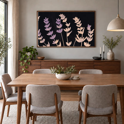 Flower Print CXLVII — Flower & Botanical Prints shown in a styled interior