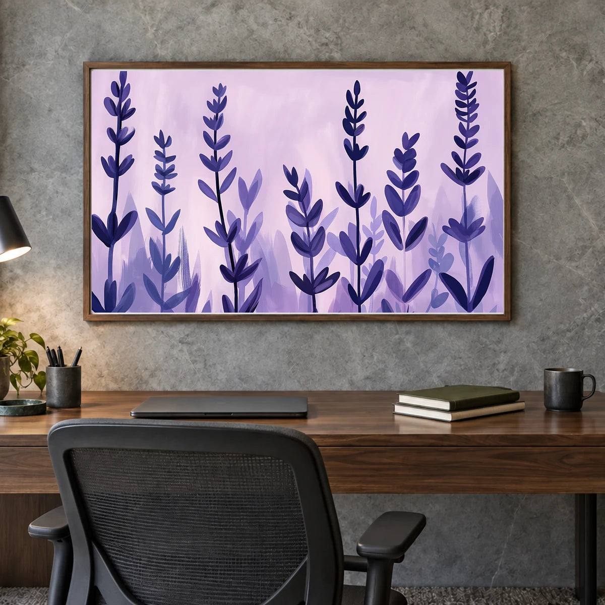 Flower Print CXLIX — Flower & Botanical Prints shown in a styled interior
