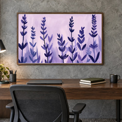 Flower Print CXLIX — Flower & Botanical Prints shown in a styled interior