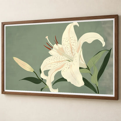 Flower Print CLI — Flower & Botanical Prints flower & botanical prints print by SaamCrafts
