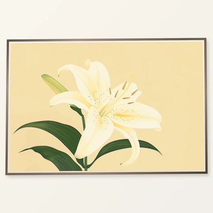Flower Print CLV — Flower & Botanical Prints flower & botanical prints print by SaamCrafts
