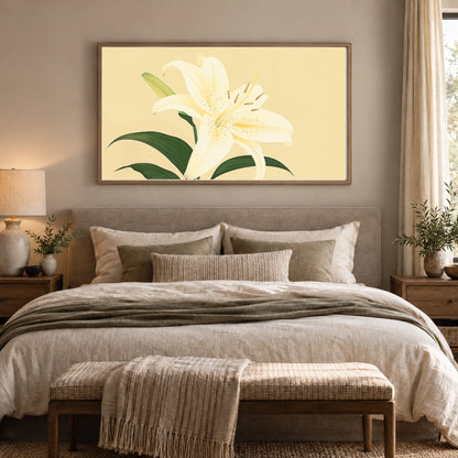 Flower Print CLV — Flower & Botanical Prints shown in a styled interior
