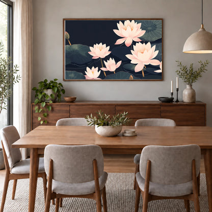Flower Print CLVIII — Flower & Botanical Prints shown in a styled interior