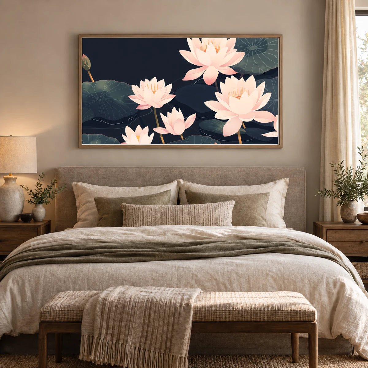 Flower Print CLVIII — Flower & Botanical Prints shown in a styled interior