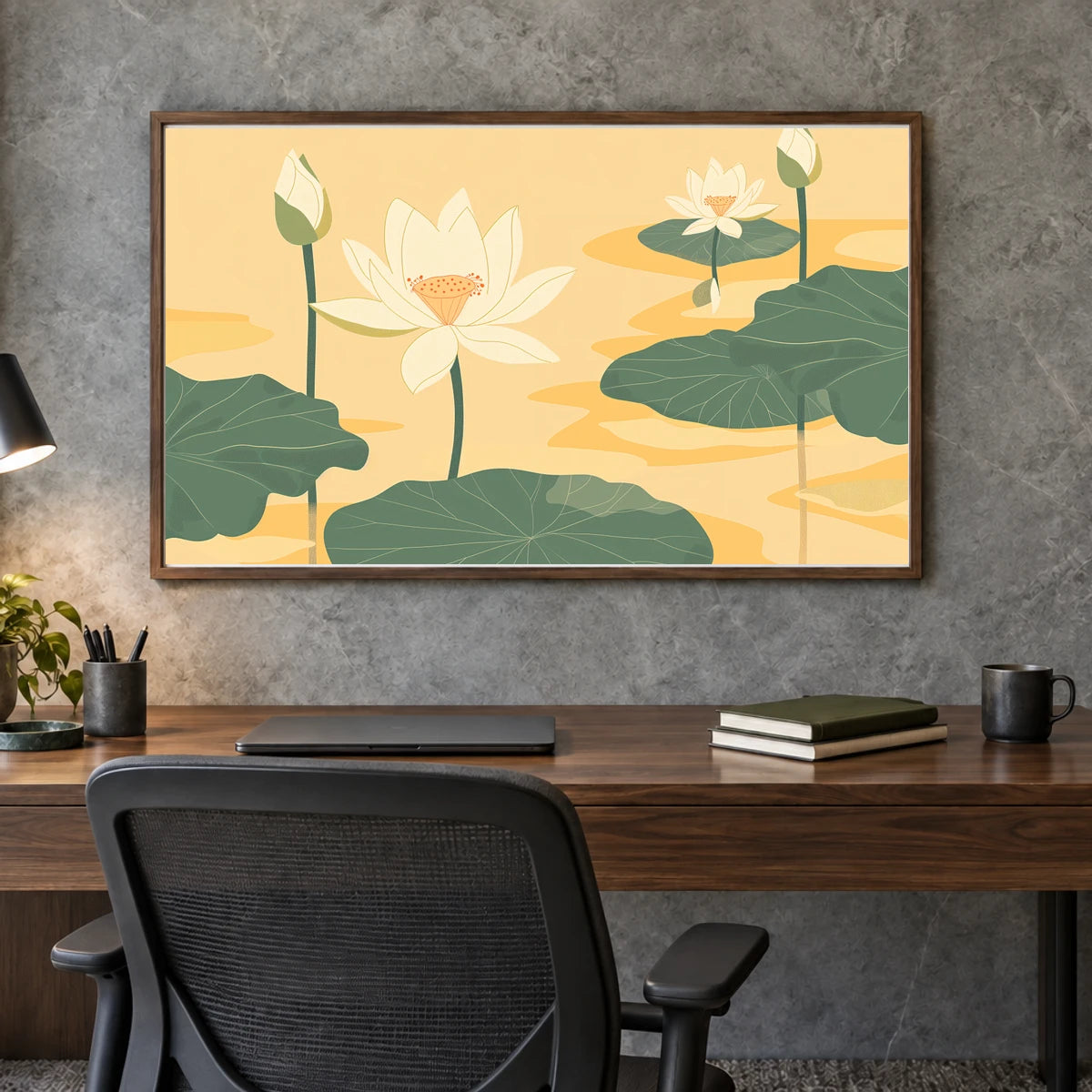 Flower Print CLIX — Flower & Botanical Prints shown in a styled interior