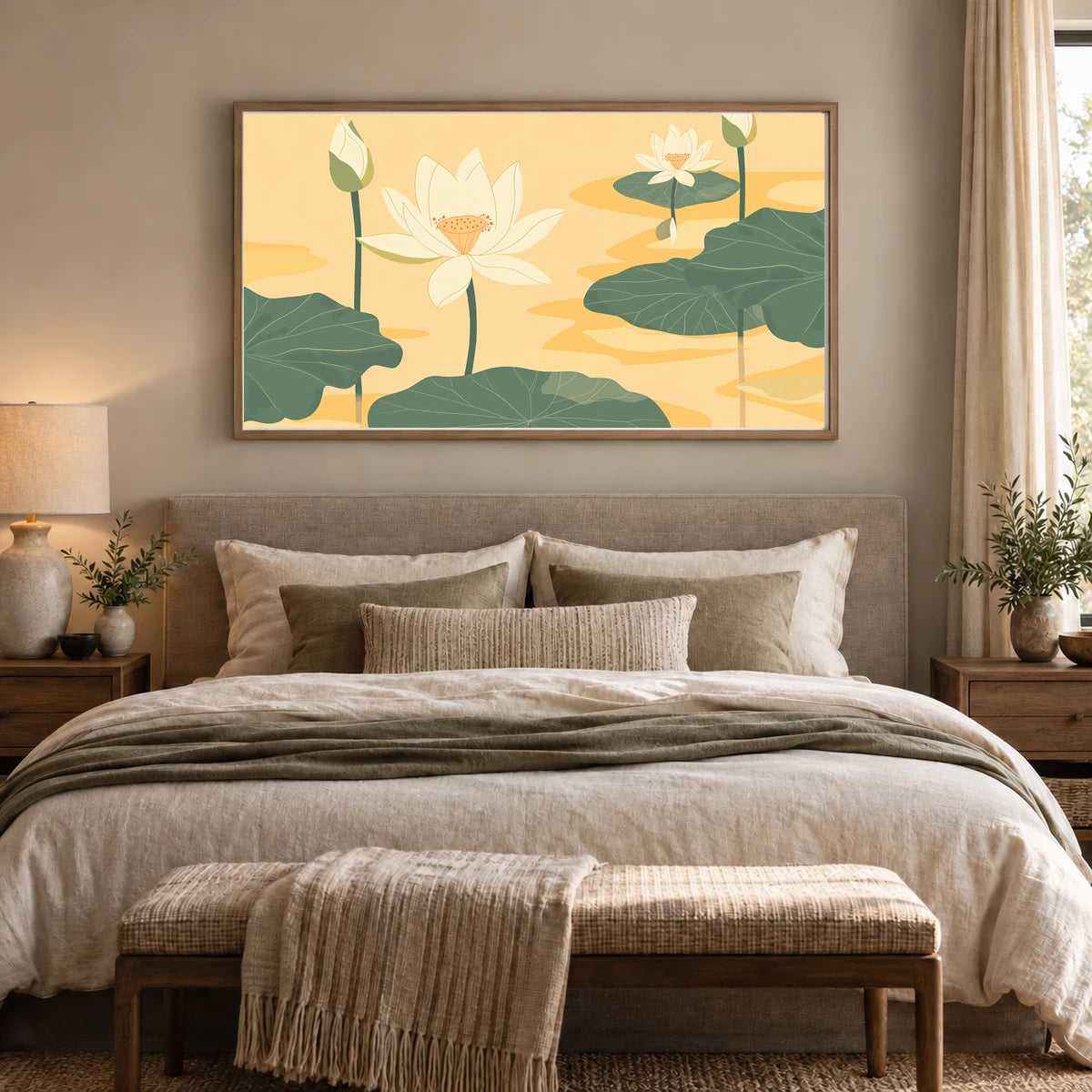 Flower Print CLIX — Flower & Botanical Prints shown in a styled interior