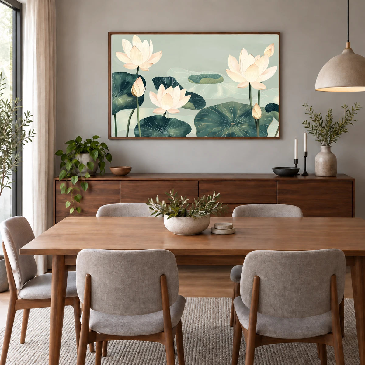 Flower Print CLX — Flower & Botanical Prints shown in a styled interior