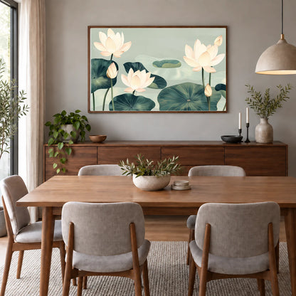 Flower Print CLX — Flower & Botanical Prints shown in a styled interior