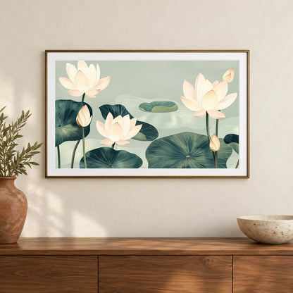 Flower Print CLX — Flower & Botanical Prints shown in a styled interior