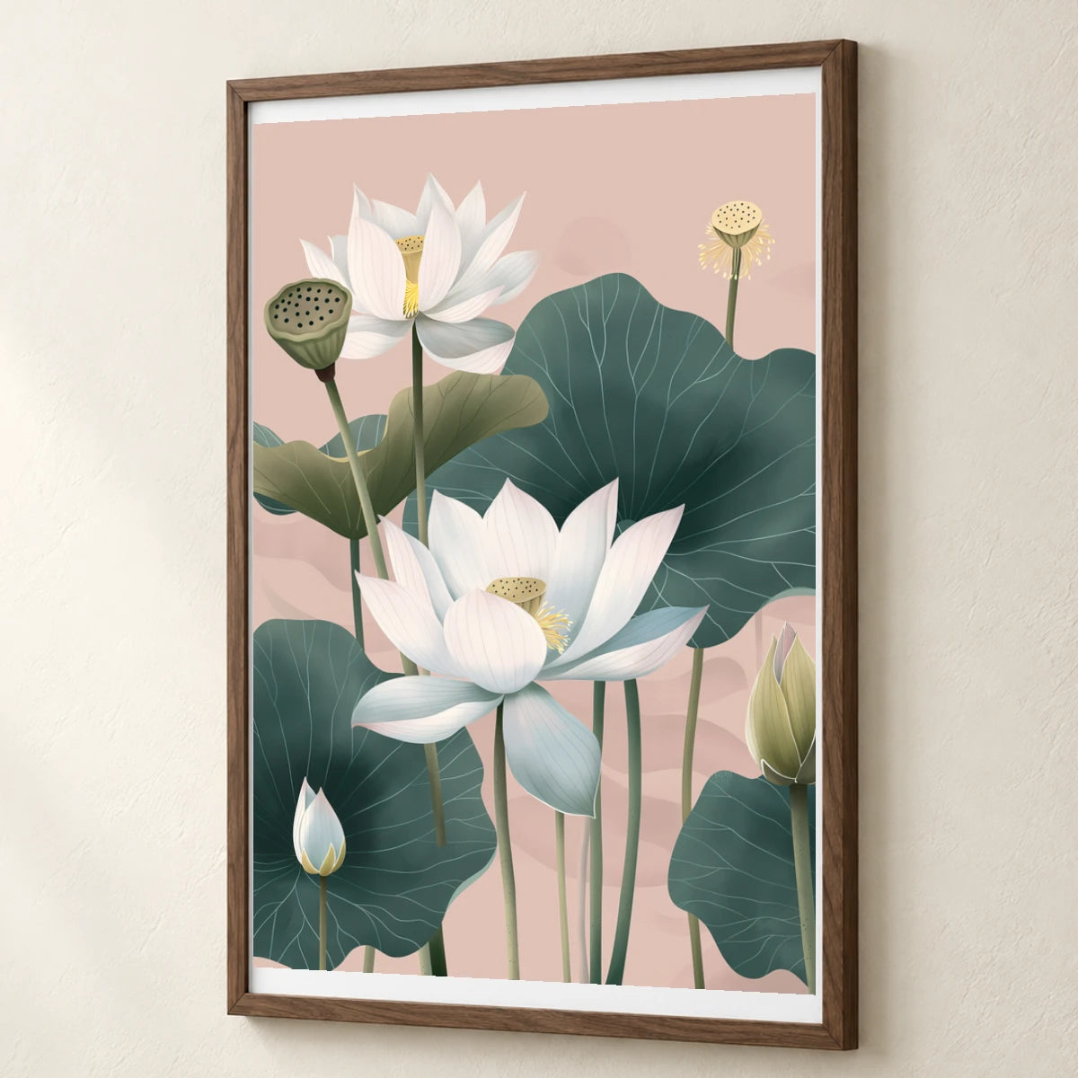 Flower Print CLXI — Flower & Botanical Prints flower & botanical prints print by SaamCrafts