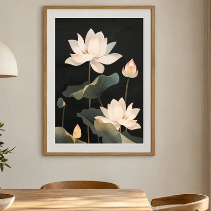 Flower Print CLXII — Flower & Botanical Prints shown in a styled interior