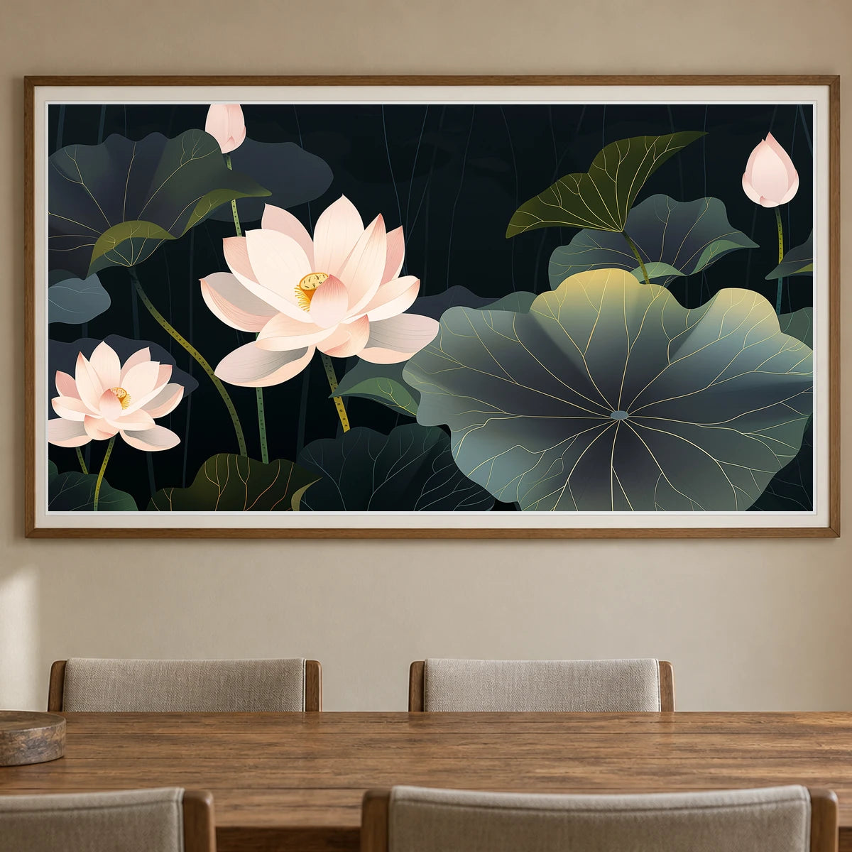 Flower Print CLXV — Flower & Botanical Prints shown in a styled interior