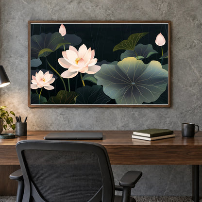 Flower Print CLXV — Flower & Botanical Prints shown in a styled interior