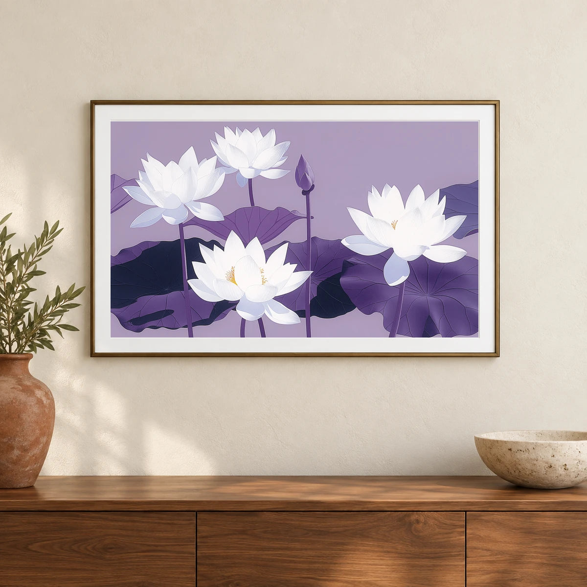 Flower Print CLXVI — Flower & Botanical Prints shown in a styled interior