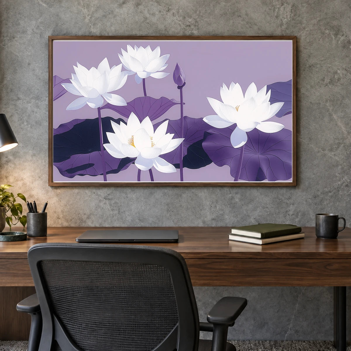 Flower Print CLXVI — Flower & Botanical Prints shown in a styled interior