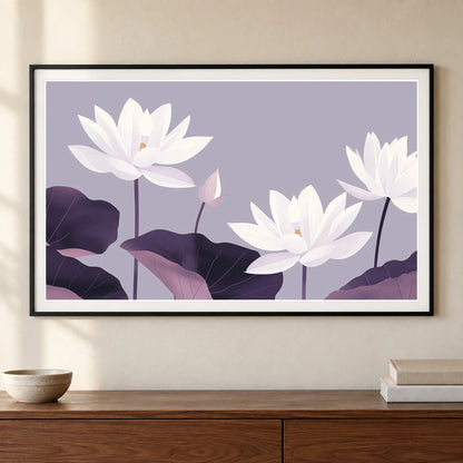 Flower Print CLXVII — Flower & Botanical Prints shown in a styled interior