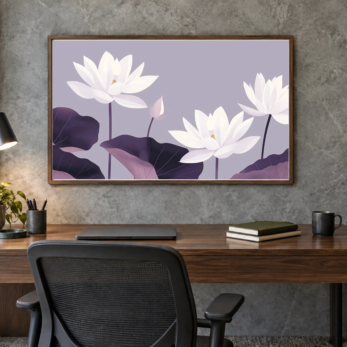 Flower Print CLXVII — Flower & Botanical Prints shown in a styled interior