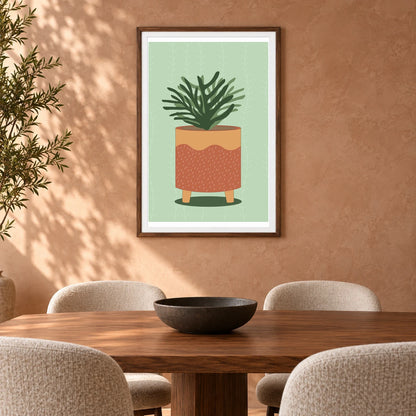 Flower Print CLXVIII — Flower & Botanical Prints shown in a styled interior
