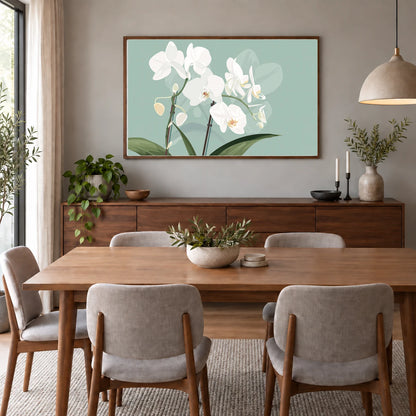 Flower Print CLXXI — Flower & Botanical Prints shown in a styled interior