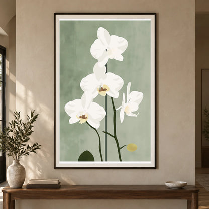 Flower Print CLXXII — Flower & Botanical Prints shown in a styled interior
