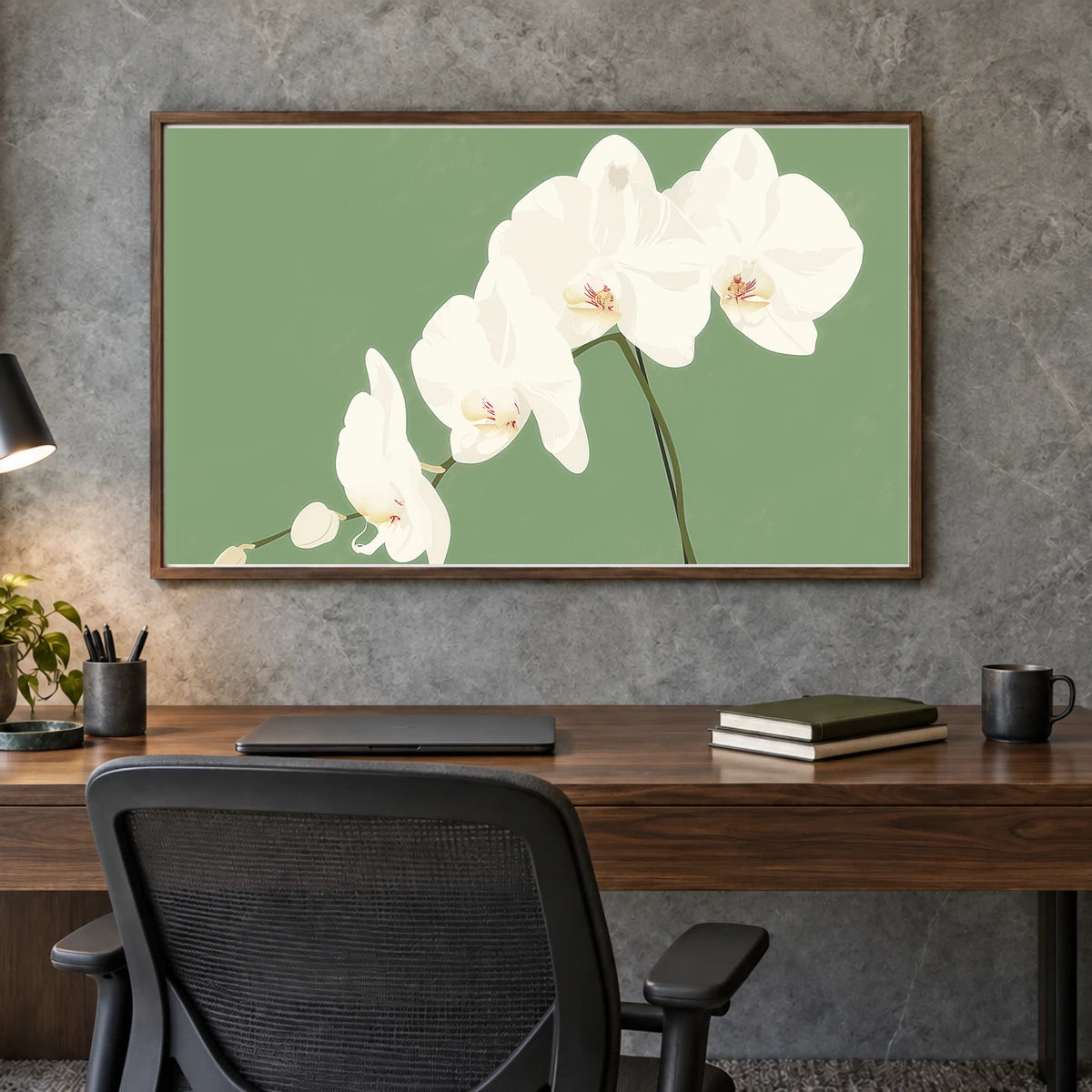 Flower Print CLXXIII — Flower & Botanical Prints shown in a styled interior