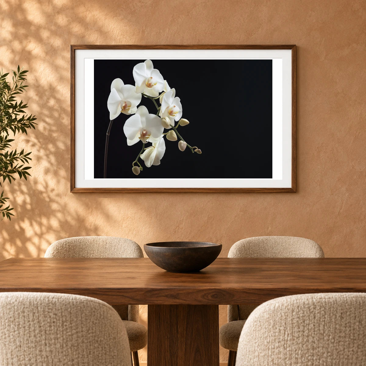 Flower Print CLXXVI — Flower & Botanical Prints shown in a styled interior