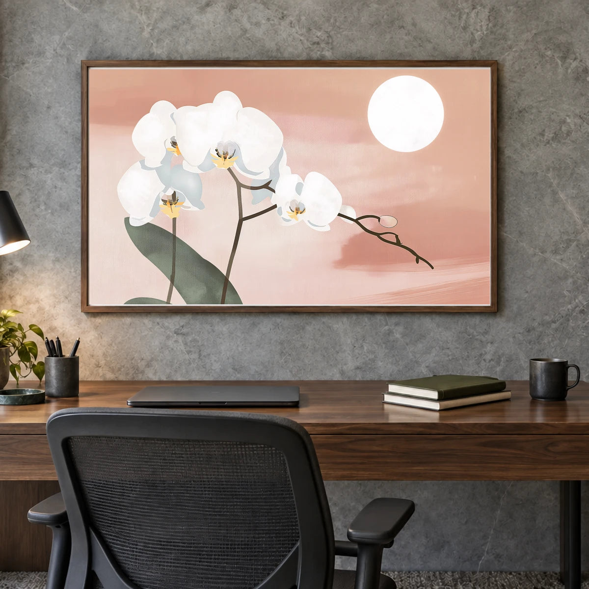 Flower Print CLXXVII — Flower & Botanical Prints shown in a styled interior
