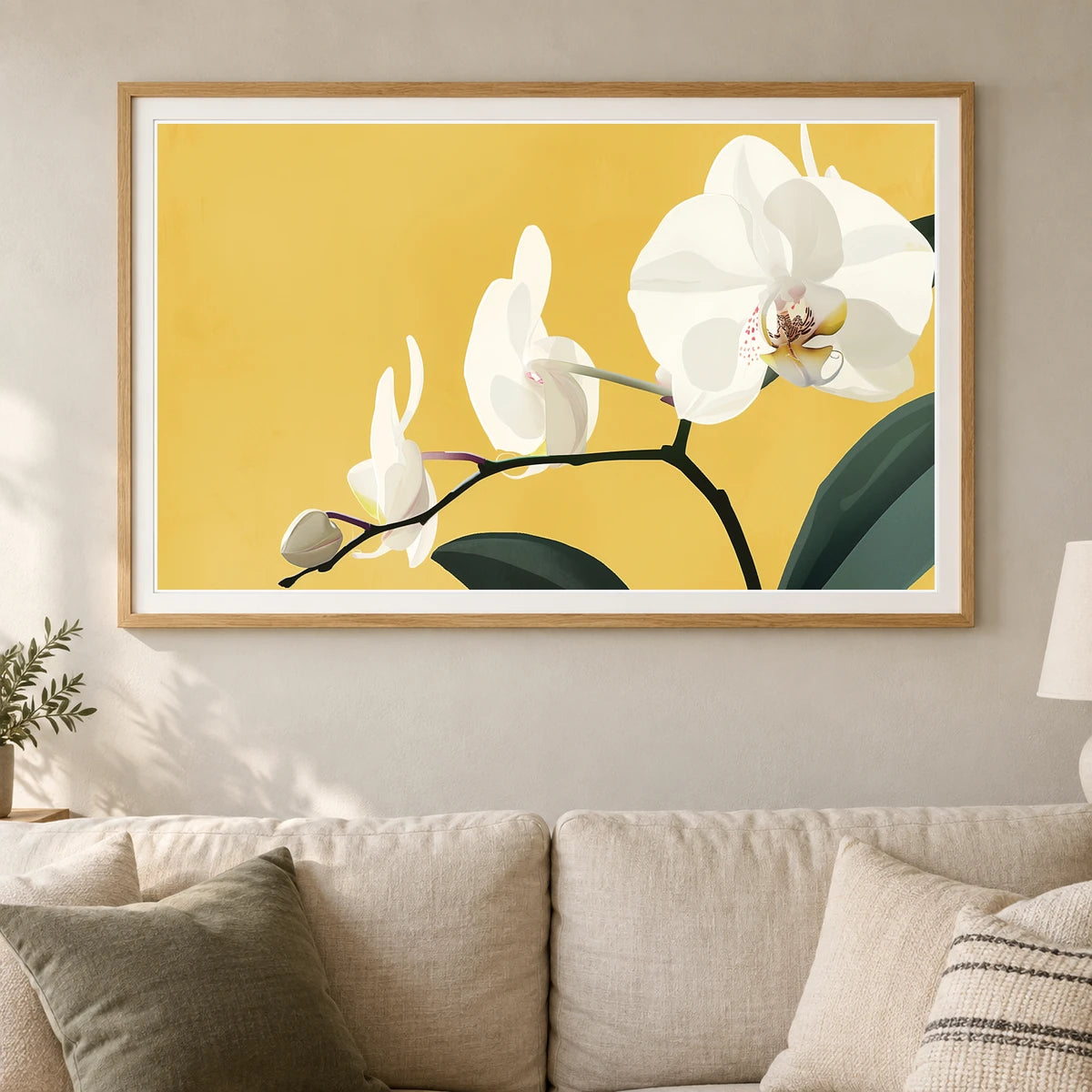 Flower Print CLXXX — Flower & Botanical Prints shown in a styled interior