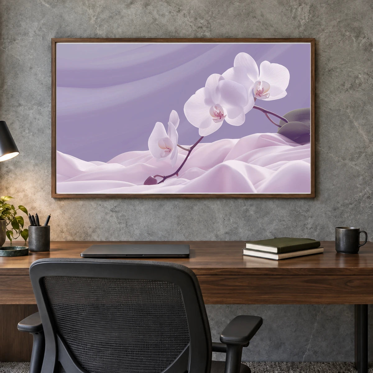 Flower Print CLXXXI — Flower & Botanical Prints shown in a styled interior