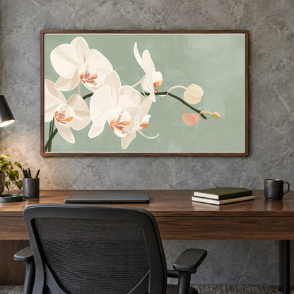 Flower Print CLXXXII — Flower & Botanical Prints shown in a styled interior
