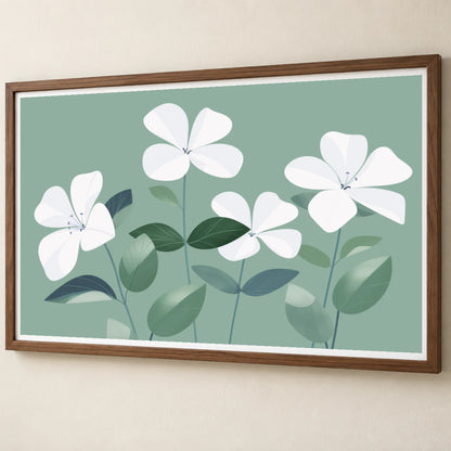 Flower Print CLXXXIV — Flower & Botanical Prints flower & botanical prints print by SaamCrafts