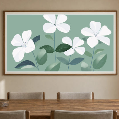 Flower Print CLXXXIV — Flower & Botanical Prints shown in a styled interior